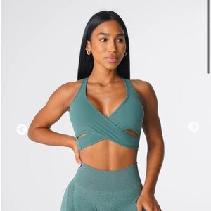 NVGTN Forest Green Radiance Bra